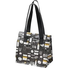 Tuncel Store || Beslenme Çantası | Saklama Çantası | Desenli Gri | Malzemeler: Polipropilen | Ofis / K