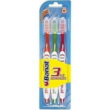 Tuncel Store Banat Family Pack 3'lü Diş Fırçası