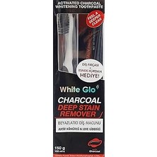 Tuncel Store White Glo Beyazlatıcı Diş Macunu, Aktif Kömürlü Leke Giderici, 100 ml