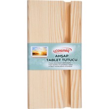 Özbience Şık Ahşap Masaüstü Tablet Tutucu, Kaydırmaz Tabanlı, Pratik ve Güvenli Kullanım