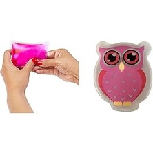 Tuncel Store Bosphorus Homi Pembe Baykuş Cep Sobası,el Isıtıcı,sıcak Su Torbası Pvc 9cm