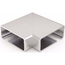 Altınes 30X80 Ortadan Kanallı Dirsek 90 Derece - Antrasit