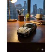 Bburago 1/43 | Jaguar F-Type R Dynamic Gümüş Gri Die-Cast Model