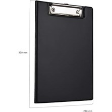 Storemax 2k 333S A4 Pvc Kapaklı Sekreter Tablası,sekreterlik,sekreter Bloknot,a4 Kapaklı Sekreterlik,siyah