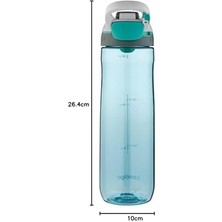 Storemax Cortland Autoseal Tritan Suluk,su YEŞILI,720 ml