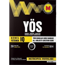 Storemax Yös Yabancı Öğrenci Sınavları Genel Yetenek Iq 3 Soru Bankası