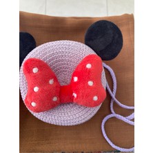 Güneş Mickey Mouse Hasır Çanta