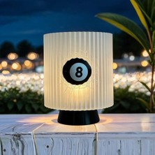 Storemax Gece Lambası -8 Ball Dekoratif Lamba, Genç Oda, Özel Hediye