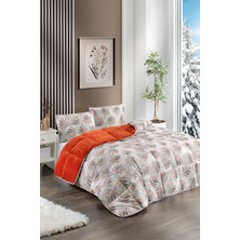 Ely Parker Renkli Desenli Tek Kişilik Yorgan Peluş Çift Taraflı Yastık Kılıflı (Çarşafsız) 05