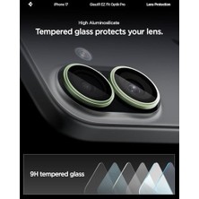 Storemax 17/16 Plus / 16 ile Uyumlu Kamera Lens Camı Koruyucu Kolay Kurulum Glas.tr Ez Fit Optik Pro (2 Adet) Green - AGL10128