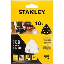 Storemax STA32348-XJ Çok Amaçlı Zımpara Seti Seti 40-60-80-120G, Beyaz,10 Adet