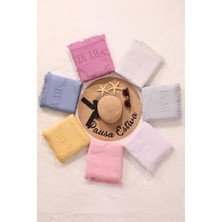 Storemax Favora %100 Pamuk Kabartmalı Plaj Havlusu - Bej