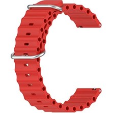 Storemax Venu 3 Için Kordon Ocean Band [venu 3 ile Uyumlu Kordon - Kırmızı]