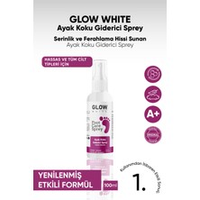 Glow White Glow Whıte Ayak Koku Giderici Sprey 100 ml | Okaliptus & Nane Yağı Içerikli