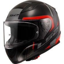 Ls2 Rapıd 2 Chos Siyah-Kırmızı Kask
