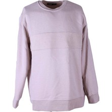 Trender Balık Sırtı Gri Erkek Sweatshirt 1114