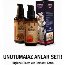 Rekze Çiftlere Özel Masaj Yağı + Denge Oyunu Seti