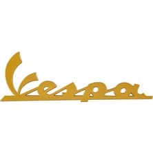 Piaggio Vespa Gtv 310 Officina 8  ''vespa'' Amblemi Yan *gold* (2025- ) / Pıaggıo