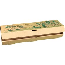 Kardem Ambalaj Karton Pide Kutusu 42X13X4 Cm. ( 100'LÜ Paket )