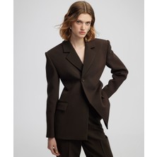 İpekyol Vatkalı kruvaze blazer IW6250106056074