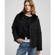 Miss İpekyol Suni kürk yakalı şişme mont IW6250012256001