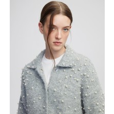 İpekyol Suni Inci Aksesuarlı Yün Içerikli Triko IW6250050581005