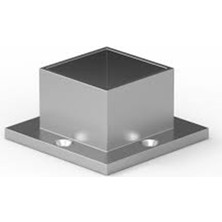 Altınes 40X40 Dıştan Vidalı Flanş - Siyah