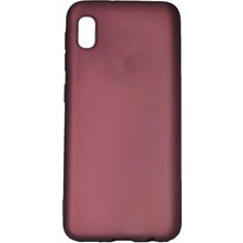 Ankayan Teknoloji Galaxy A01 Core Kılıf Anky Premier Silikon Kapak-Mürdüm