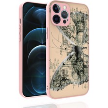 Ankayan Teknoloji iPhone 12 Pro Max Kılıf Desenli Kamera Korumalı Parlak Anky Nora Kapak-No4