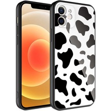Ankayan Teknoloji iPhone 12 Kılıf Kamera Korumalı Desenli Sert Silikon Anky Epoksi Kapak-No7