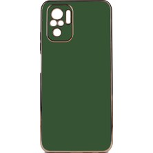 Ankayan Teknoloji Xiaomi Redmi Note 10 Kılıf Anky Bark Kapak-Koyu Yeşil