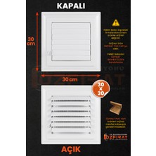 Menfez Banyo / Wc Havalandırma Menfezi / Plastik