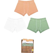 Organickid Jungle Cotton Erkek Çocuk İç Çamaşır Set 3'lü