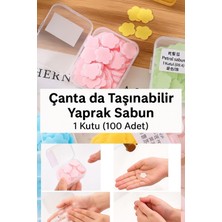 Hayveys 100 Yaprak Parfümlü Eriyen Mini Kağıt Sabun El Sabunu Çanta Boy Hijyen