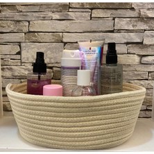 Flz Life Doğal,Jüt,Hasır, Desenli,Sepet,Dolap İçi,Çocuk Odası,Düzenleyici,Saklama Sepeti,Ekmek Sepeti