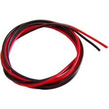 Rx Dynamic 10 Awg Silikon Kablo 3 Metre siyah+Kırmızı