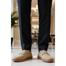 Benerly Erkek Bağcıksız Düz Taban Süet Loafer Ayakkabı Fonksiyonel Dayanıklı Kaliteli Konforlu Şık