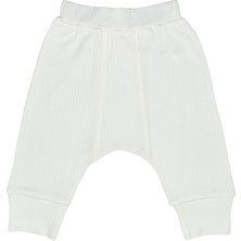 Organickid Serene Bebek Beyaz Harem Pantolon