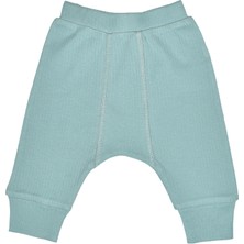 Organickid Serene Bebek Mavi Harem Pantolon
