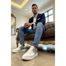 Benerly Erkek Bağcıklı Süet Detaylı Günlük Spor Ayakkabı Fonksiyonel Dayanıklı Kaliteli Konforlu Şık