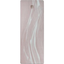 Rebuwo Kaydırmaz Doğal Kauçuk Yoga Matı Pilates Mat Açık Menekşe Desenli