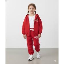 Laciel Paris La’ciel Paris Winter Club Hoodie Kırmızı