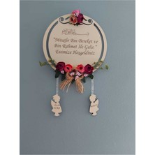 Evsay Ahşap Kapı Süsü 30 cm