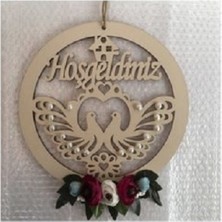 Evsay Plexi Kapı Süsü Lüks Kapı Süsü Duvar ve Kapı Süsü Ölçü:30*30