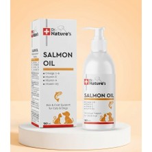 Drnatures Balık Yağı Salmon Oil 150 Ml(Kedi ve Köpekler Için Tüy Dökülmelerini Önleyici)