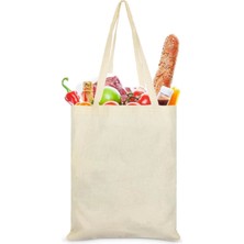 Ham Bez Çanta / Alışveriş & Shopper Çantası 35X40 cm – Doğa Dostu Rejenere Bez