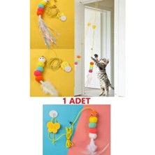 Kendinden Yapışkanlı Kedi Oltası – Eğlenceli & Zahmetsiz Oyun