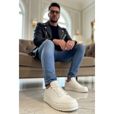 Benerly Erkek Bağcıklı Düşük Taban Spor Ayakkabı Yuvarlak Burun Keten Fonksiyonel Dayanıklı Şık