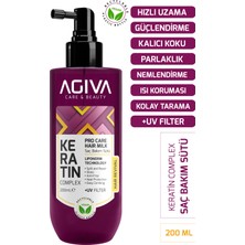 Keratin Saç Bakım Sütü 200 ml – Hızlı Saç Uzatma Destekli Saç Bakım