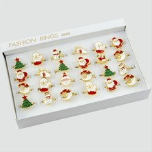 Yılbaşı Figürlü Eklem Yüzük